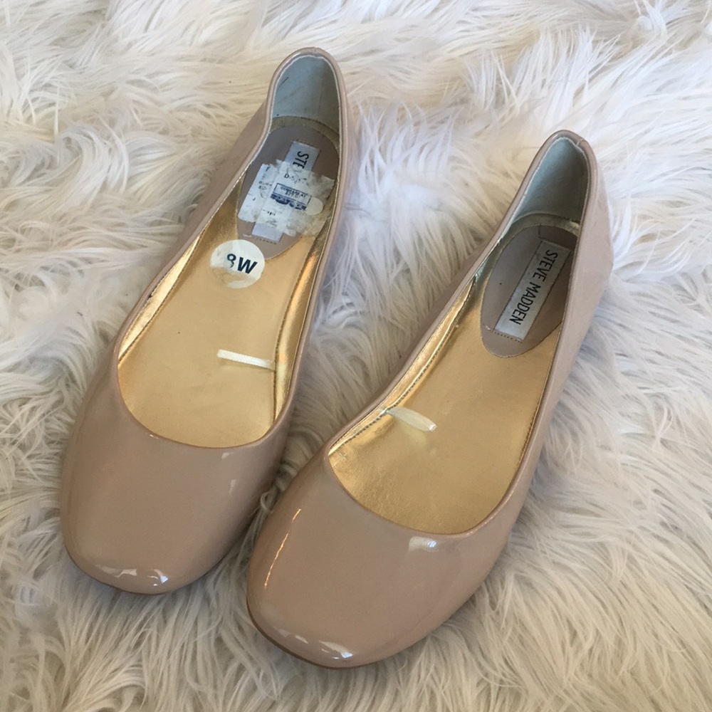 Nude Steve Madden Flats